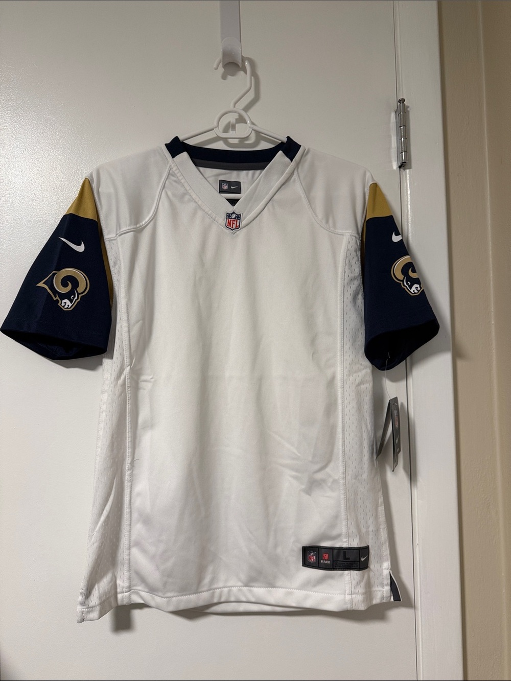 Blank Nike Los Angeles Rams Football Jersey Youth Large